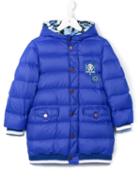 Roberto Cavalli Kids Padded Coat, Boy's, Size: 8 Yrs, Blue