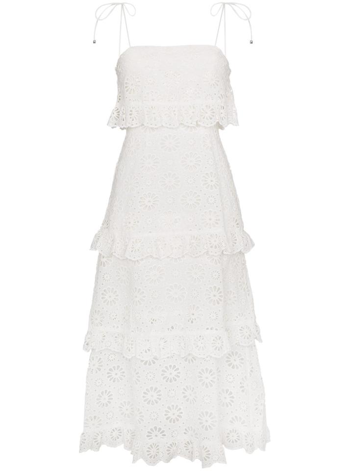 Zimmermann Lunmino Daisy Dress - White