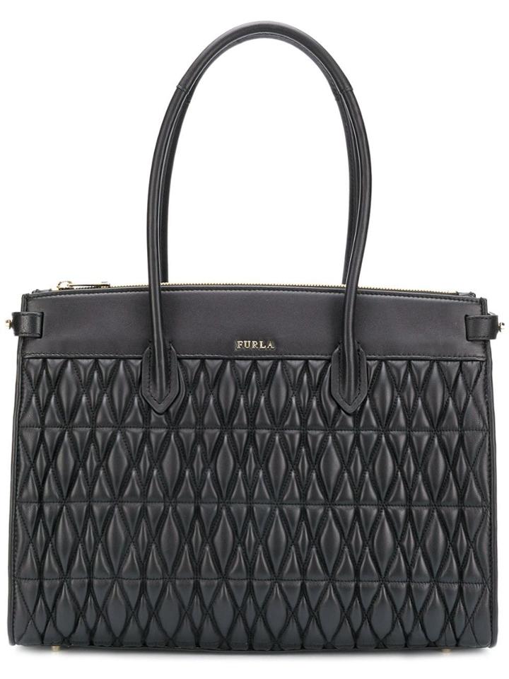 Furla Pin Cometa Bag - Black