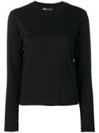 Y-3 Graphic Print Long-sleeve Top - Black
