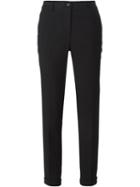 P.a.r.o.s.h. Slim Jacquard Trousers, Women's, Size: Xs, Black, Polyamide/polyester/spandex/elastane/viscose
