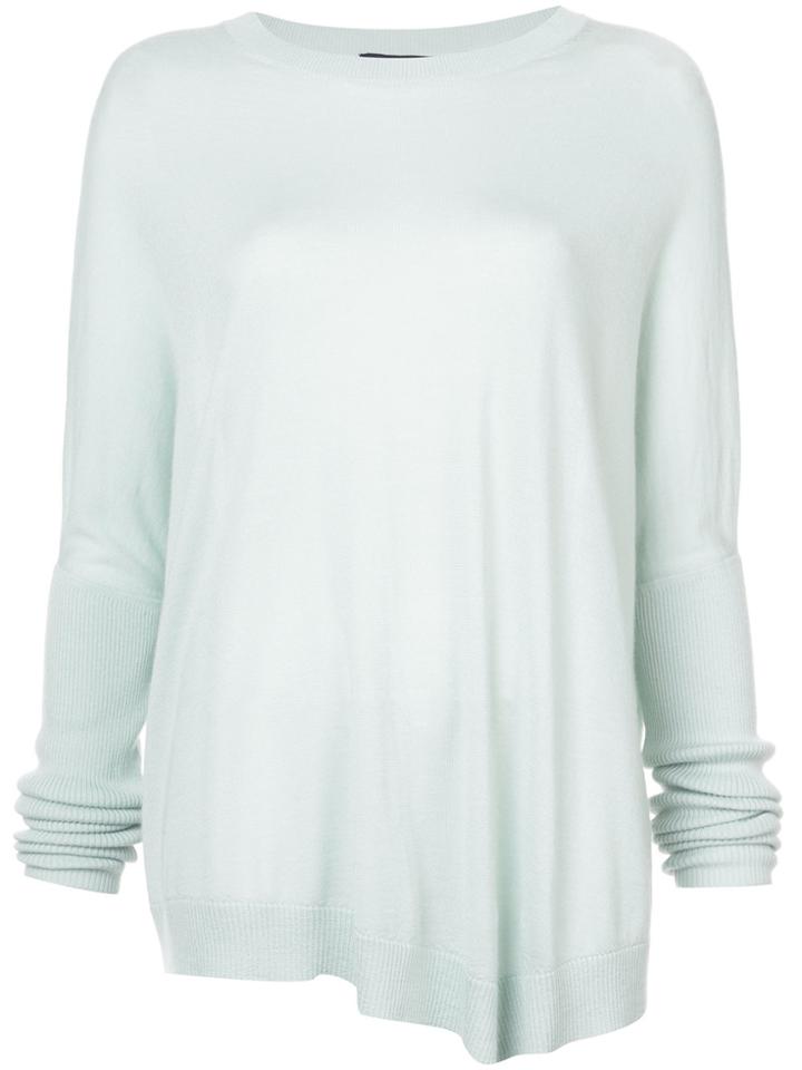Sally Lapointe Asymmetric Jumper - Green