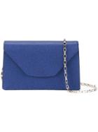 Valextra Mini 'iside Chain' Crossbody Bag - Blue