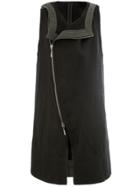 Masnada Stitch Trim Gilet - Black