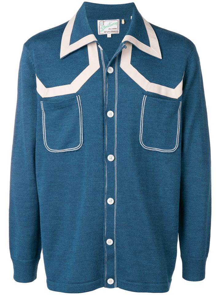 Levi's Vintage Clothing Button Down Shirt - Blue