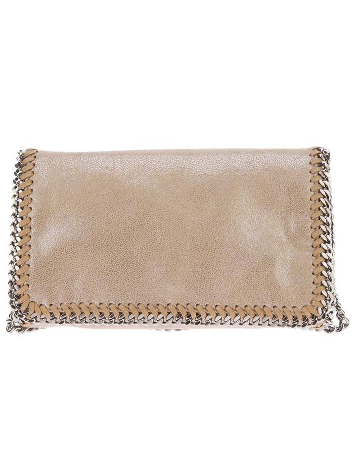Stella Mccartney Mini 'falabella' Crossbody Bag, Women's, Nude/neutrals
