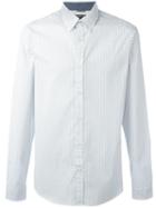 Michael Kors Diamond Print Shirt, Men's, Size: Medium, White, Cotton/spandex/elastane