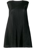 Pleats Please By Issey Miyake Luster Tunic Dress - Black