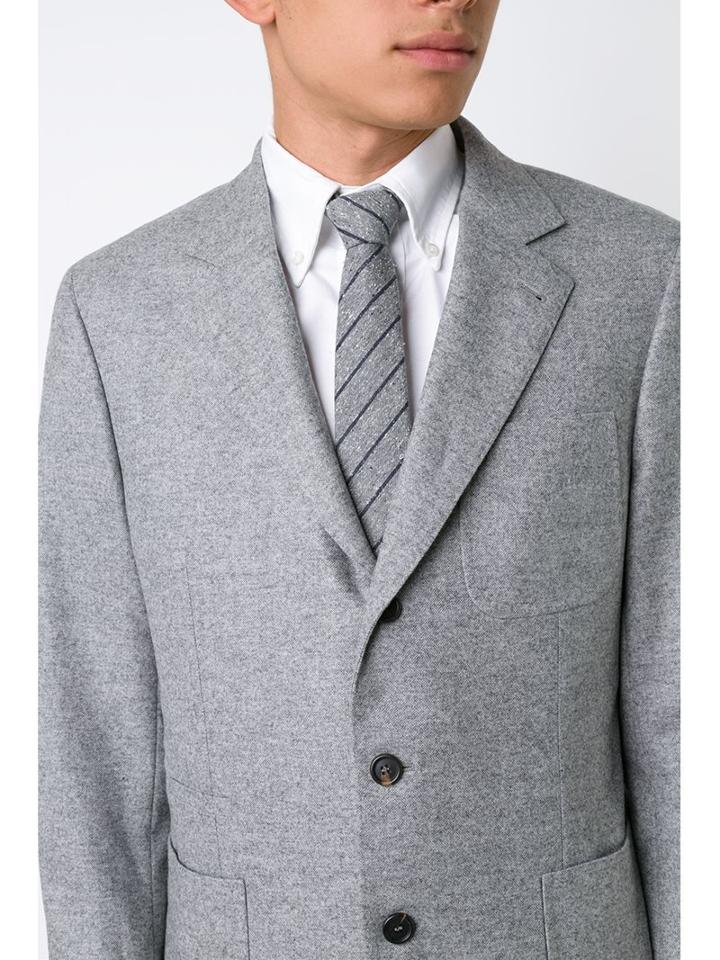 Brunello Cucinelli Diagonal Stripe Neck Tie