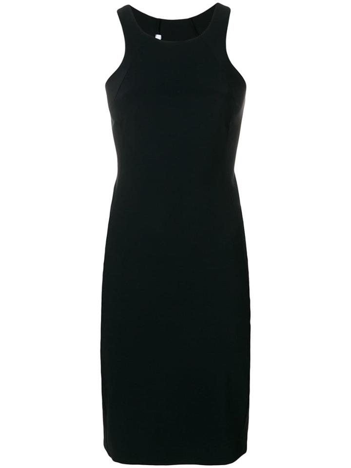 Patrizia Pepe Racerback Dress - Black