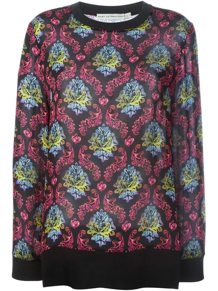Mary Katrantzou 'damask' Top