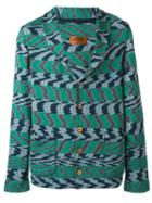 Missoni Buttoned Knit Jacket, Men's, Size: Xl, Green, Cotton