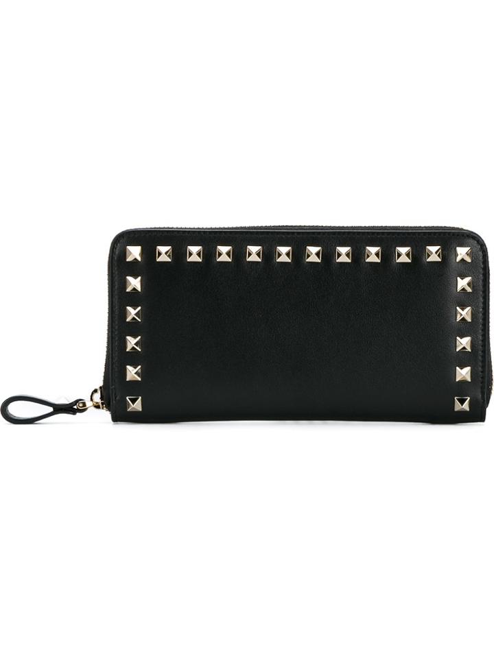 Valentino Garavani Rockstud Wallet - Black