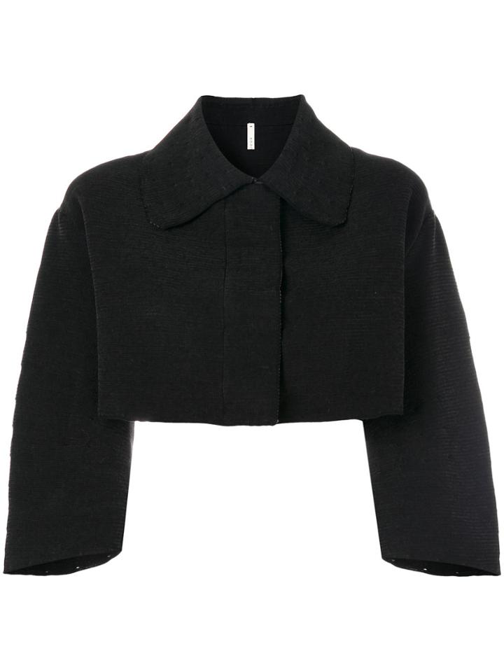 Boboutic Structured Cropped Jacket - Black