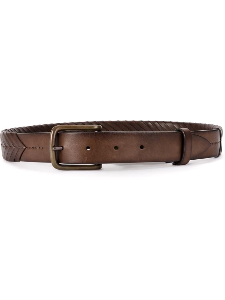 Laura B Buckle Belt - Brown