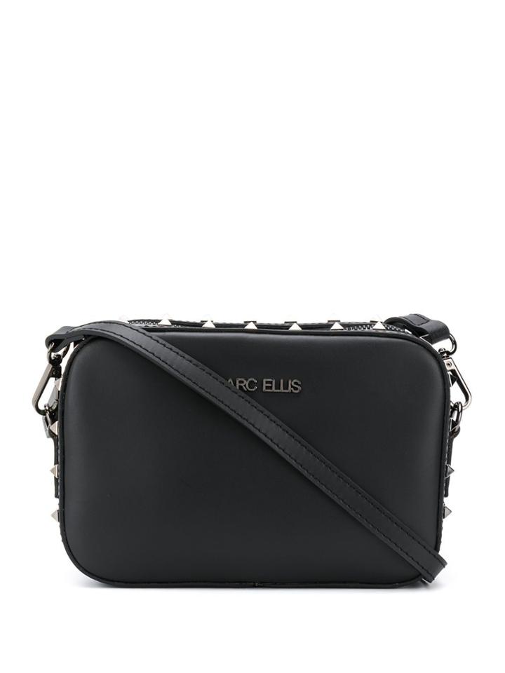 Marc Ellis Studded Crossbody Bag - Black