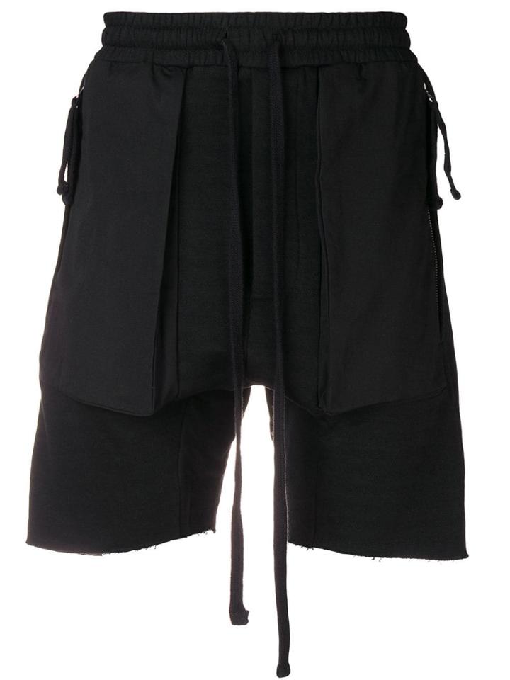 Thom Krom Drawstring Track Trousers - Black