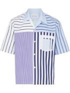 Maison Margiela Mm Strp Ss Sht Multi - Blue