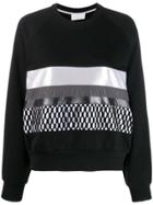 No Ka' Oi Mesh Sports Sweater - Black