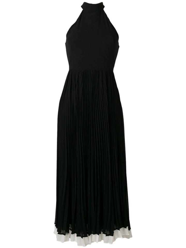Zimmermann Pleated Long Dress - Black