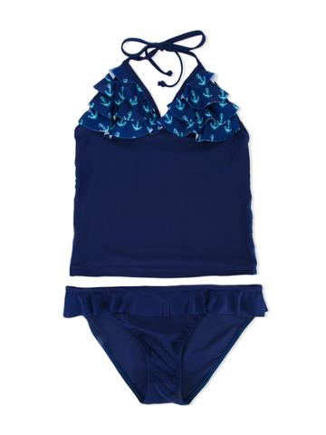 Duskii Girl Abby Tankini Set - Blue