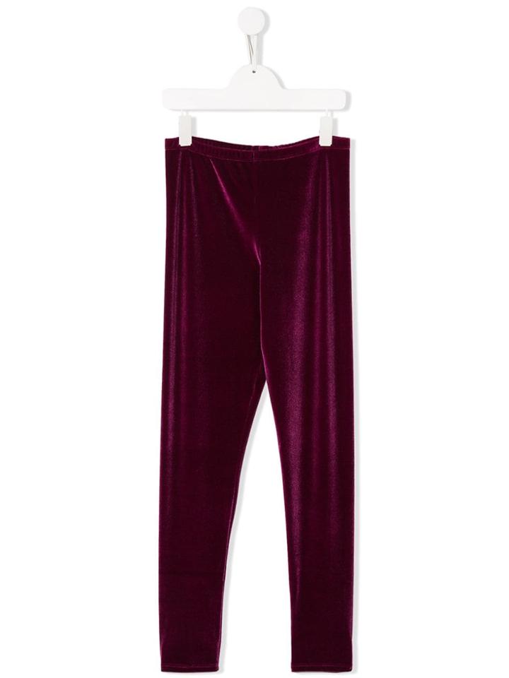 Douuod Kids Textured Leggings - Pink