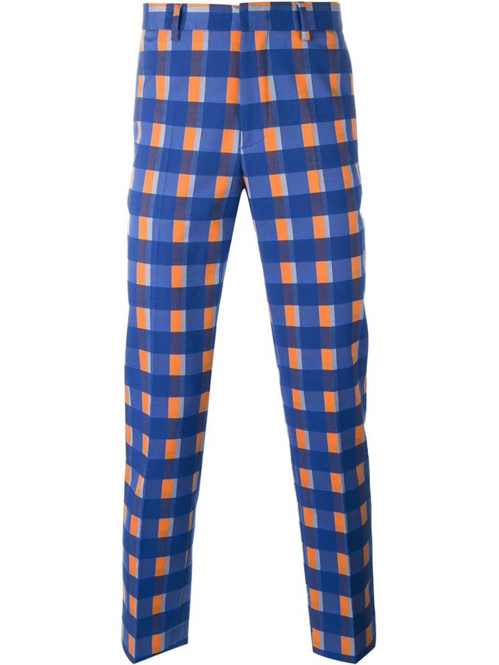 Msgm Checked Trousers