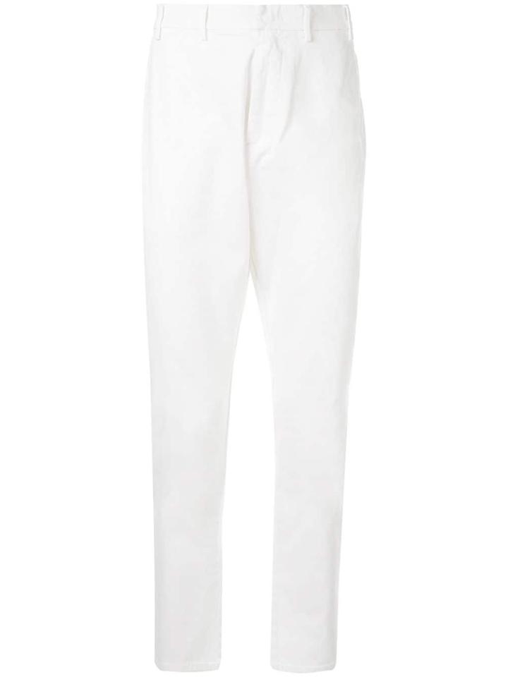 Nº21 Straight Leg Trousers - White