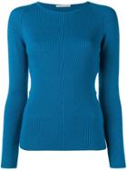 Emilia Wickstead Side Cut Out Jumper - Blue
