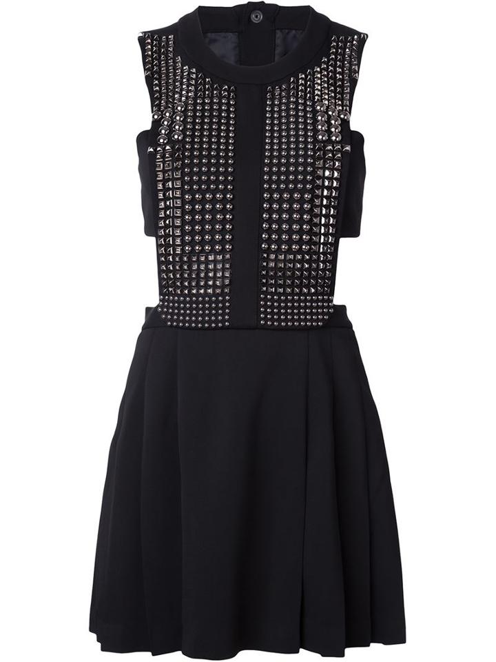 Philipp Plein Studded Bust Dress