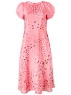 Valentino - Swallow Metamorphosis Dress - Women - Silk/spandex/elastane - 42, Pink/purple, Silk/spandex/elastane