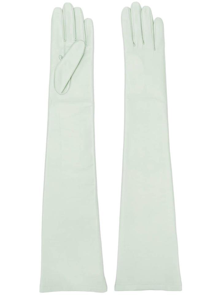 No21 Arm Length Gloves - Green