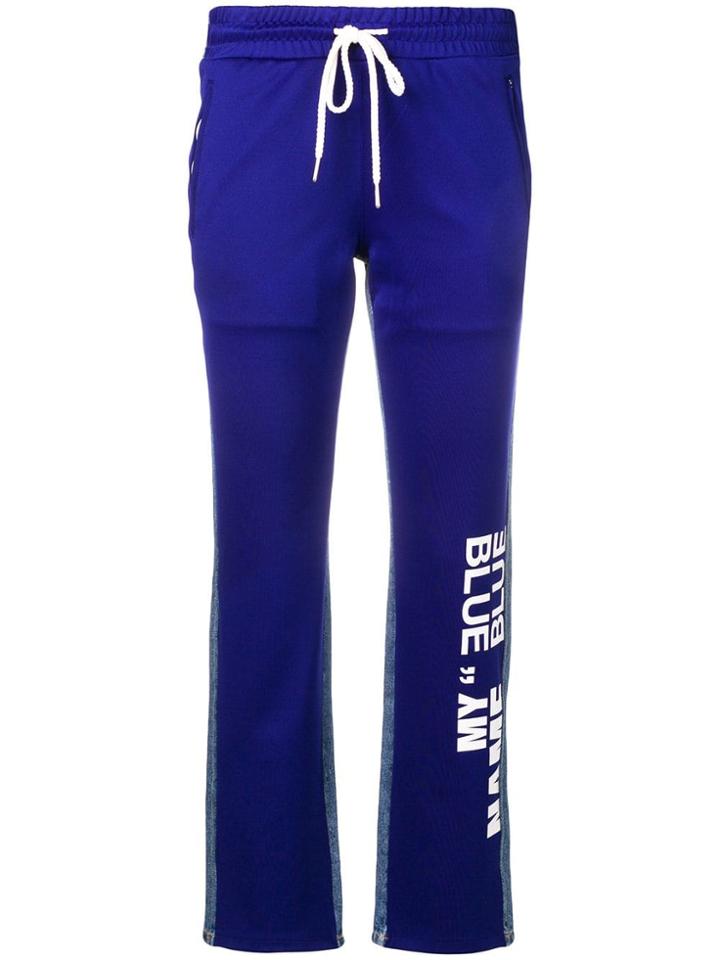 Sjyp My Name Is Blue Track Pants