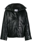 Nanushka Hide Puffer Jacket - Black