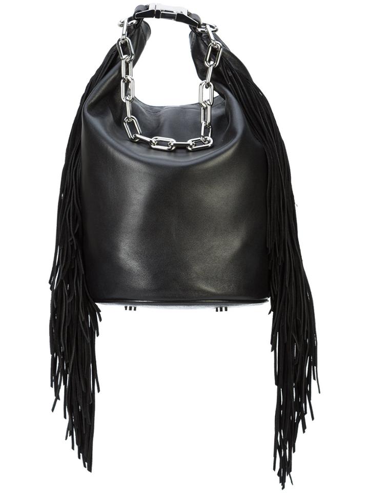 Alexander Wang Fringe Attica Bag - Black