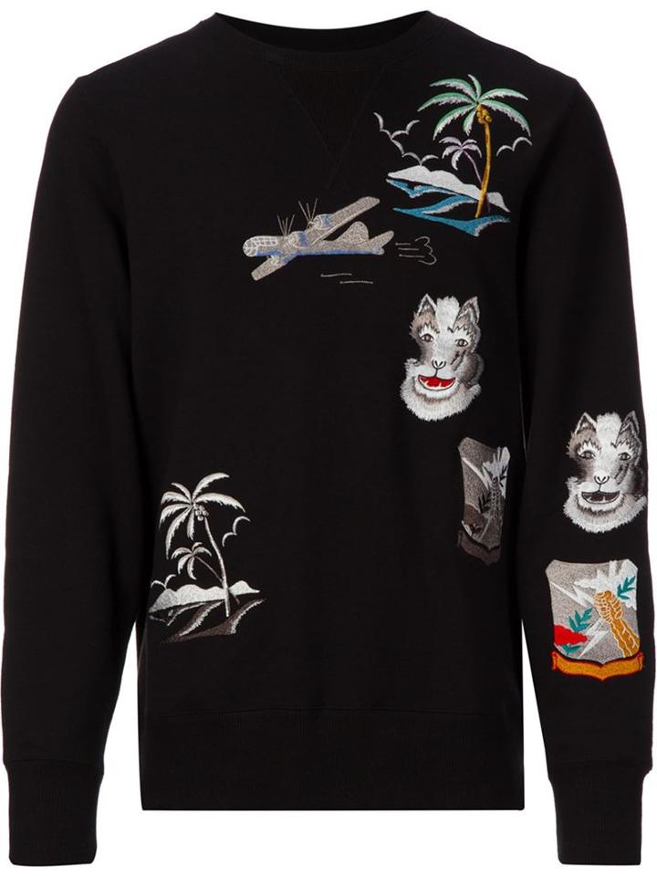 Mihara Yasuhiro Embroidered Sweatshirt