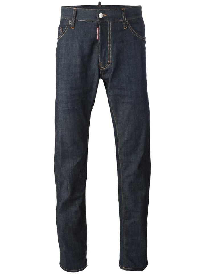 Dsquared2 Mac Daddy Jeans, Men's, Size: 54, Blue, Cotton/spandex/elastane/polyester