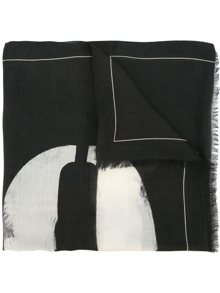 Givenchy Number Print Scarf