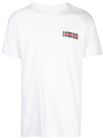 Livincool Livincool Worldteeshirt White Natural (veg)->cotton