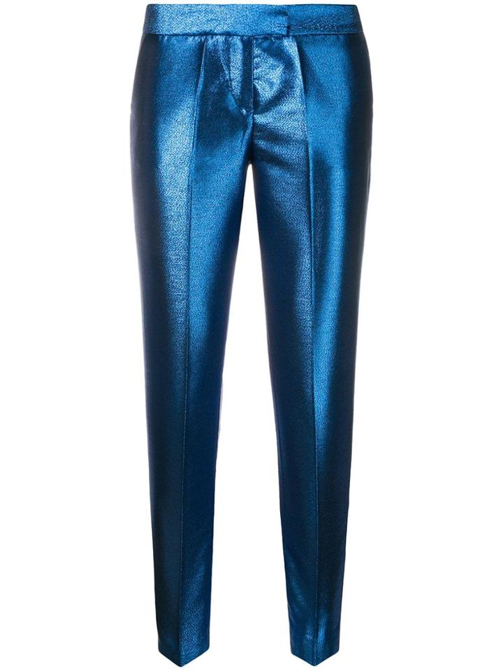 Christian Pellizzari Skinny Fit Trousers - Blue