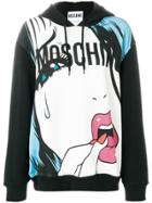 Moschino Weeping Motif Hoodie - Multicolour