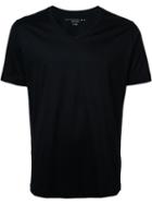 Estnation V-neck T-shirt, Men's, Size: Xl, Black, Cotton