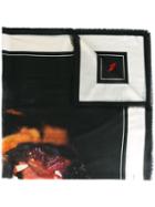 Givenchy - Rottweiler Print Scarf - Women - Silk/cashmere/virgin Wool - One Size, Women's, Black, Silk/cashmere/virgin Wool