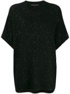 Fabiana Filippi Short-sleeve Jumper - Black