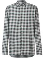 Z Zegna Checked Shirt - Green