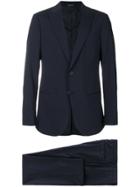 Giorgio Armani Slim Single Breasted Suit - Blue