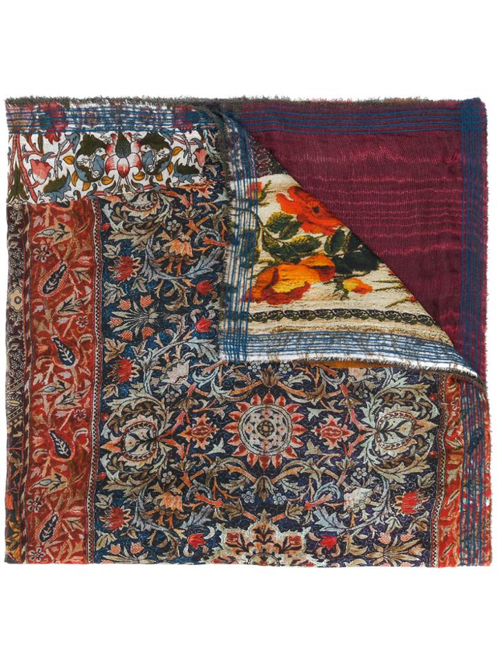 Faliero Sarti Floral Print Scarf - Multicolour