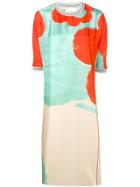 Rohka Printed Shortsleeved Dress - Green