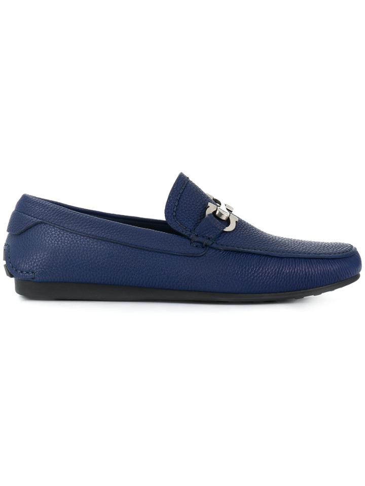Salvatore Ferragamo Slip-on Loafers - Blue
