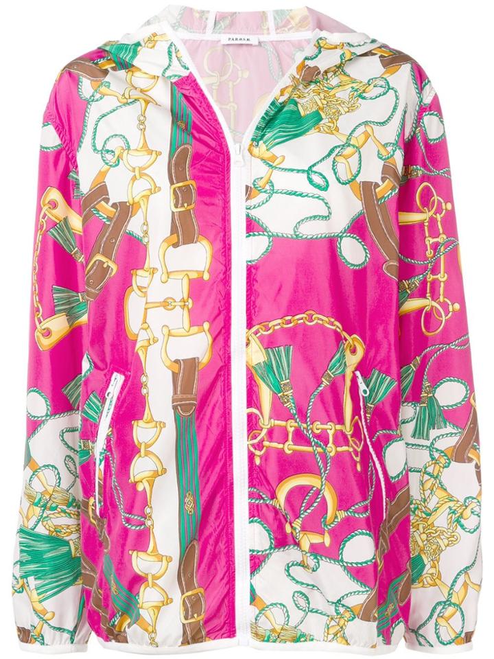 P.a.r.o.s.h. Tassel Print Jacket - Pink